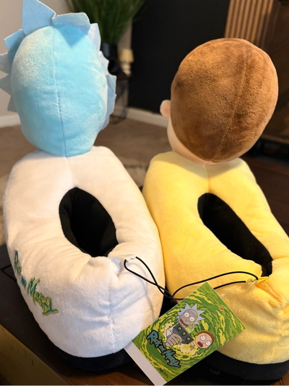 Plush Rick & Morty Women/Men Slippers